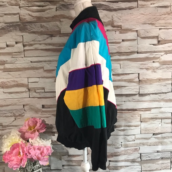 On Your Mark Vintage Jacket Sz XL (H21) - Picture 2 of 6